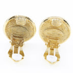 Chanel 31 rue Cambon Vintage Gold Plated 10.2 g Earrings — view 5