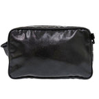 Gucci GG Crystal Leather Black Shoulder Bag 0458 — view 2