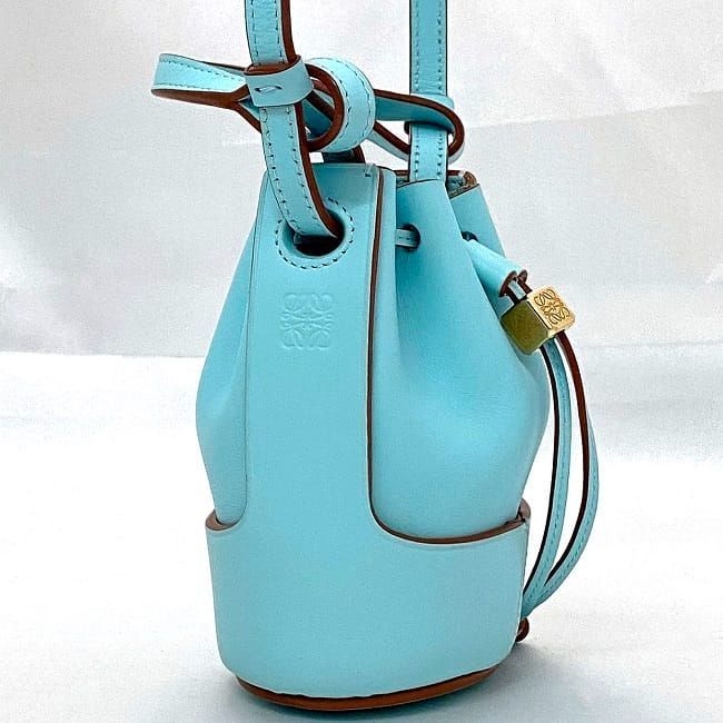 Loewe Shoulder Bag Nanoballoon Light Blue — view 5