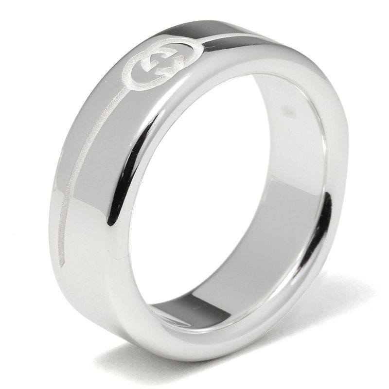 Gucci Ring Diagonal Silver — view 5