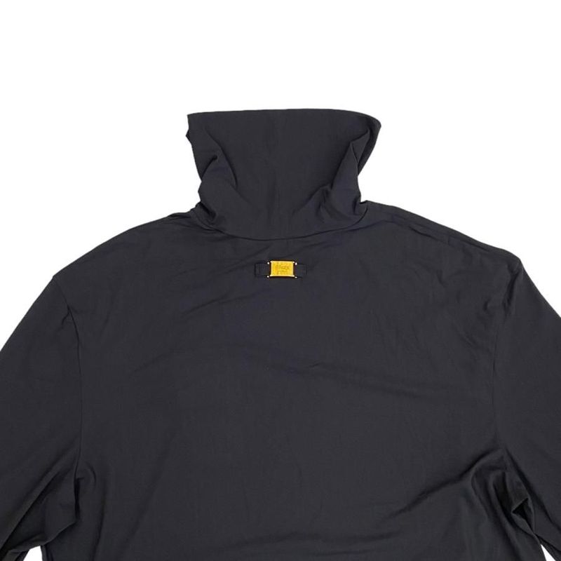 Fendi Long Sleeve High Neck Cut and Sewn Fy0983 Ah19 F0 Qa1 M Size Logo Plate — view 3