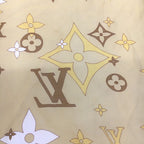 Louis Vuitton Scarf Monogram Pattern Beige — view 4