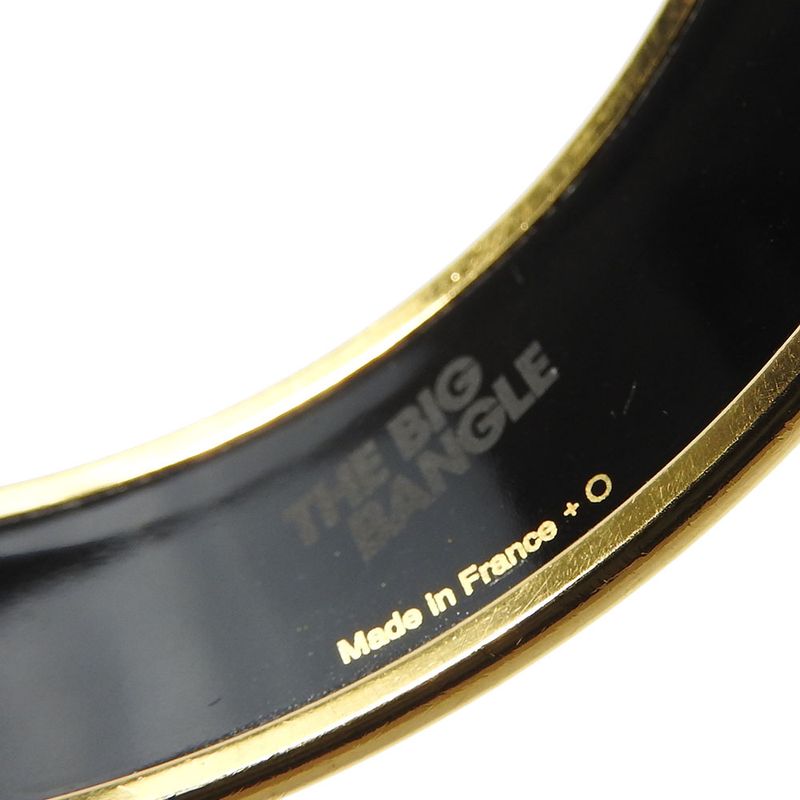 Hermes Bracelet Emile Enamel Metal Greenish Multicolor Gold Hardware — view 7