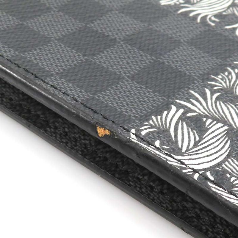 Louis Vuitton Clutch Bag Damier Graphite Christopher Nemeth Pochette Jules GM — view 7