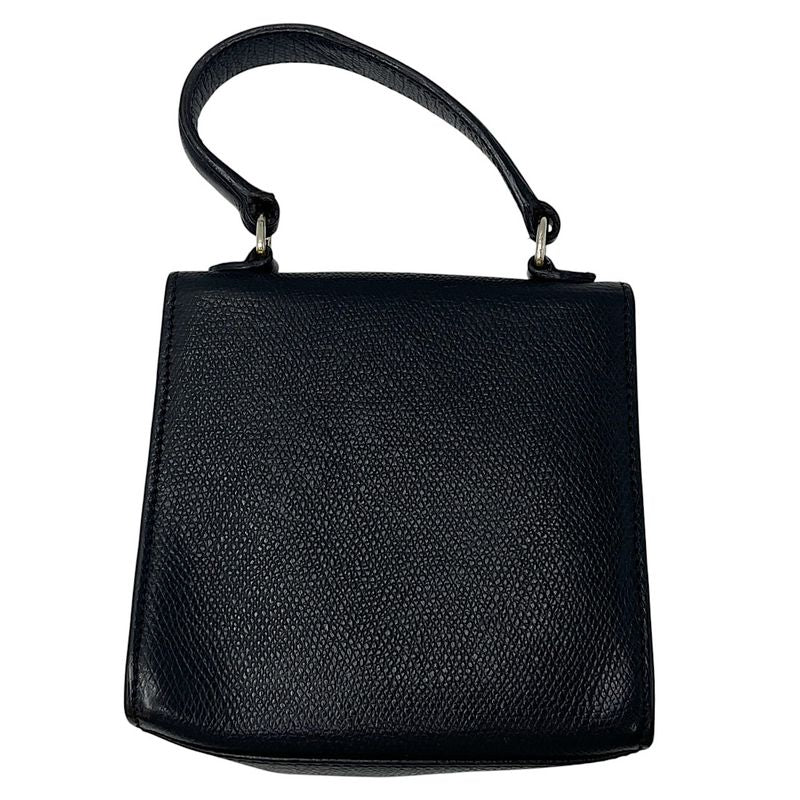 Celine Handbag Leather Gold Hardware Mini Vintage Black — view 3