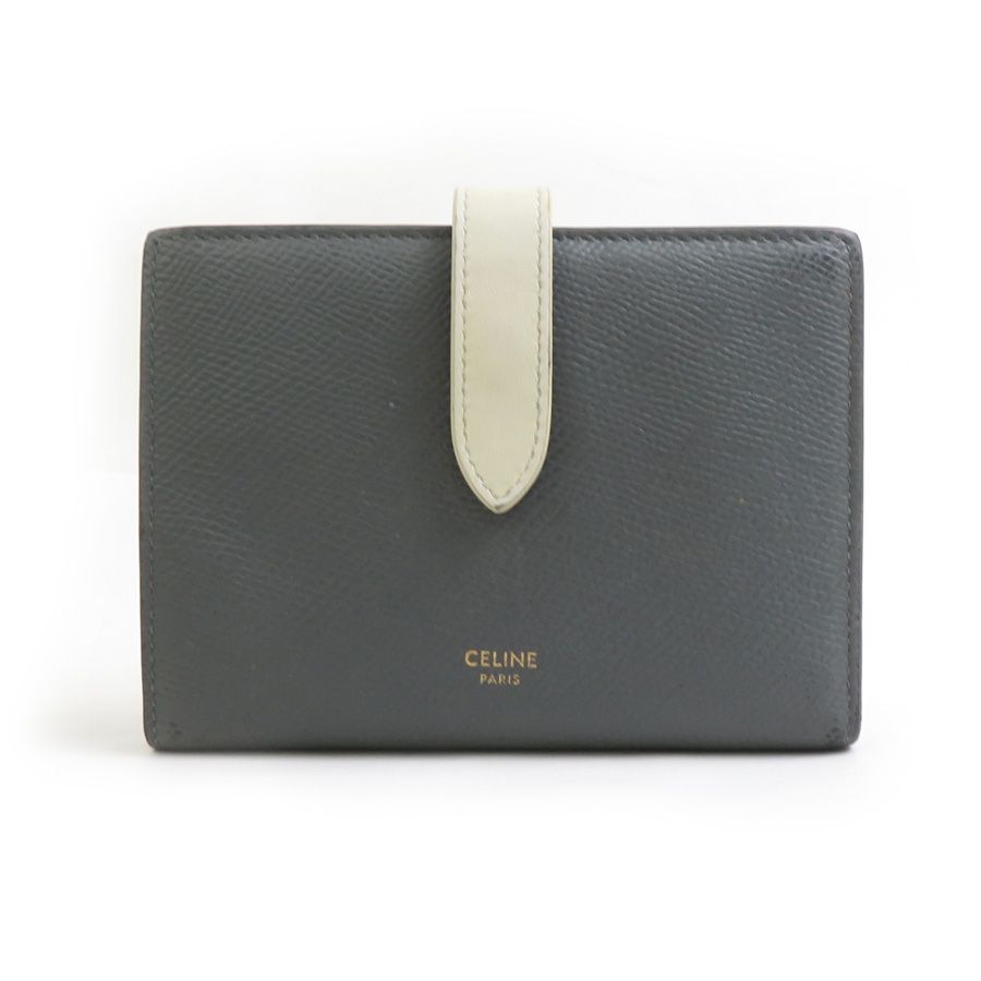 Celine Bifold Wallet Medium Strap