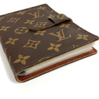 Louis Vuitton Notebook Cover Pochette Photo Case Monogram Canvas Brown — view 6