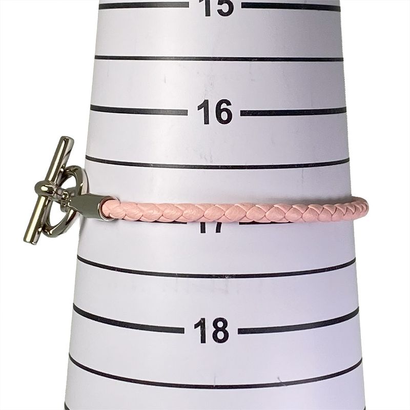 Hermes Leather Bangle Bracelet — view 5