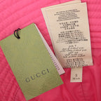 Gucci 2023 Item Brella Cloche GG Metal Nylon Bucket Hat — view 6