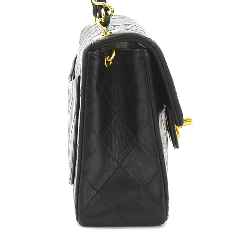 Chanel Shoulder Lambskin Black Bag — view 2