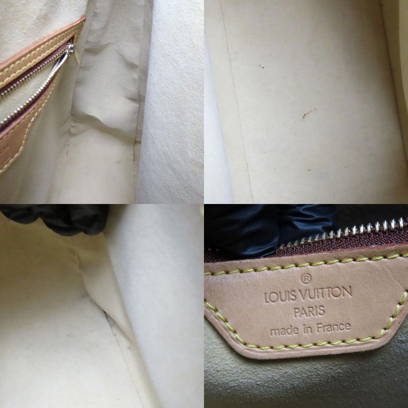 Louis Vuitton Shoulder Bag Looping GM Monogram Nubuck Brown — view 7