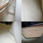 Louis Vuitton Shoulder Bag Looping GM Monogram Nubuck Brown — view 7