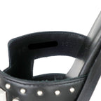 Hermes Oran Studded Sandals Size 38 Black Apparel Shoes — view 8