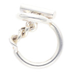 Hermes Croisette Silver Ring 51 9 — view 5