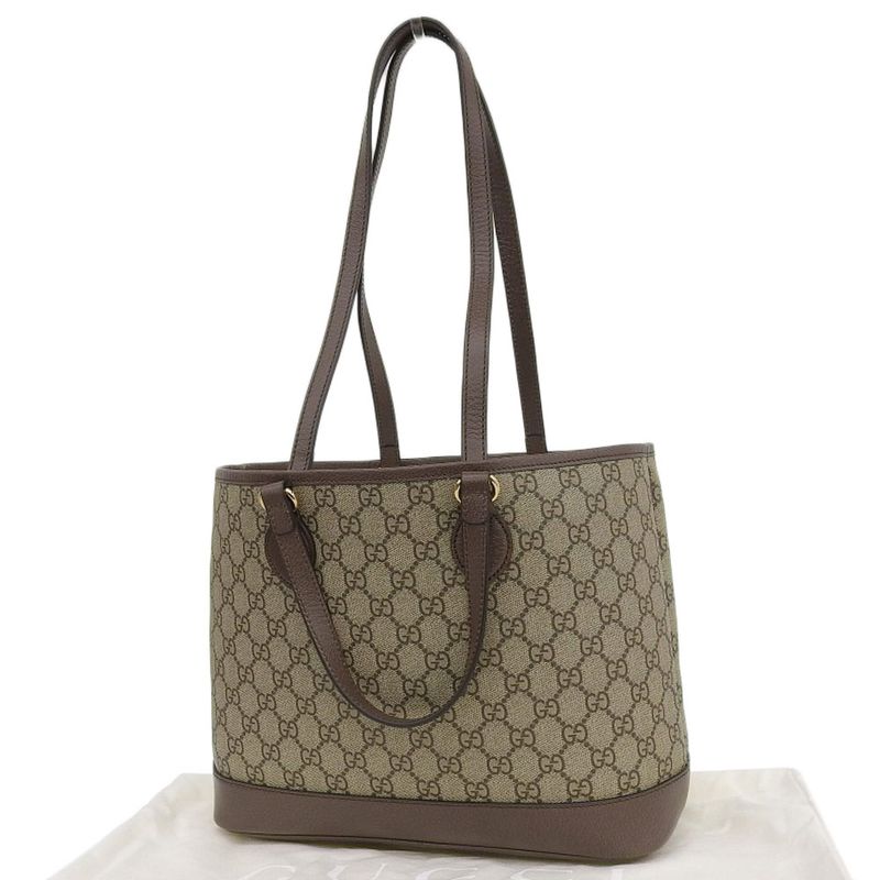 Gucci GG Supreme Tote Shoulder Bag — view 2
