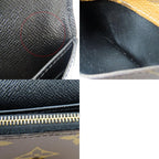 Louis Vuitton Bifold Wallet Portefeuille Rosalie Monogram Reverse Brown — view 9