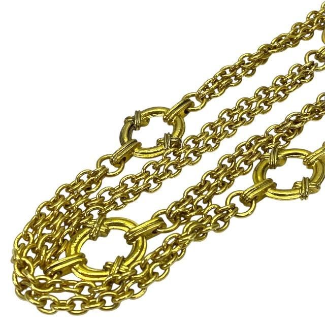 Yves Saint Laurent 2-ring Necklace Accessories Jewelry Small — view 3
