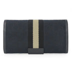 Gucci Long Wallet 035.0416.2180 Webline GG Canvas Black Fold Classic Women Men — view 2