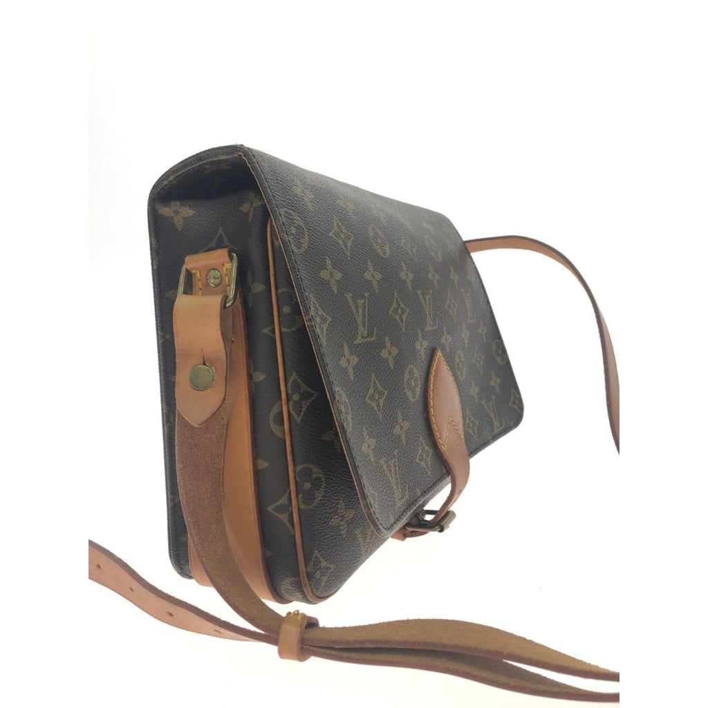 Louis Vuitton Shoulder Bag Monogram Cartesier Crossbody Brown — view 3