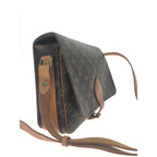 Louis Vuitton Shoulder Bag Monogram Cartesier Crossbody Brown — view 3