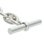Hermes Chaine Dancre TGM Silver Bracelet 11 Link — view 5