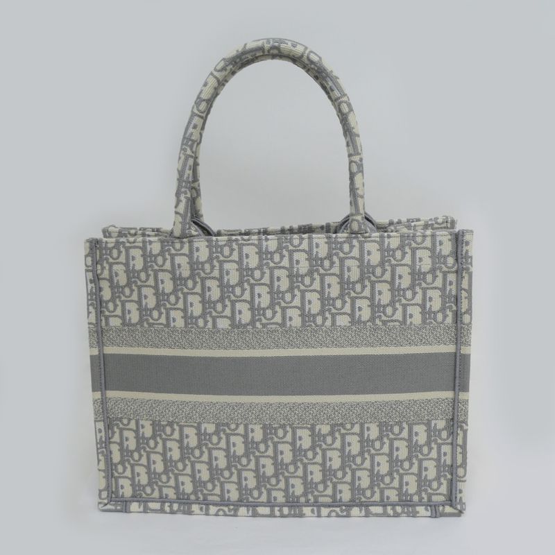 Christian Dior Mille Fleur Book Tote Mini S5475 Zwrf Floral Embroidery — view 8