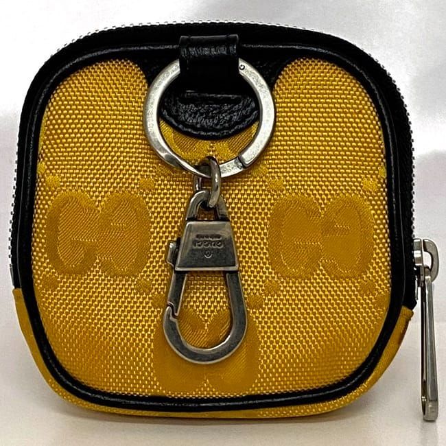 Gucci Mini Pouch Yellow Black Off the Grid — view 3