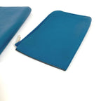 Hermes Coin Case Remix Duo Leather Blue — view 3