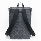 Louis Vuitton Saumur Backpack Rucksack Black Monogram Eclipse — view 3