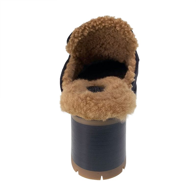 Hermes Shearling Mules Flore — view 4