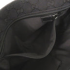 Gucci Sherry Line GG Canvas Leather Black Shoulder Bag 1412 — view 7