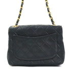 Chanel Shoulder Lambskin Black Bag — view 3