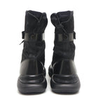 Dior Combat High Top Boots 42 Oblique Black — view 2