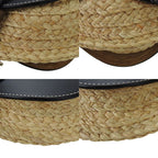 Loewe 329.13 U62 Mini Gate Shoulder Bag Diagonal Pochette Leather Raffia — view 6