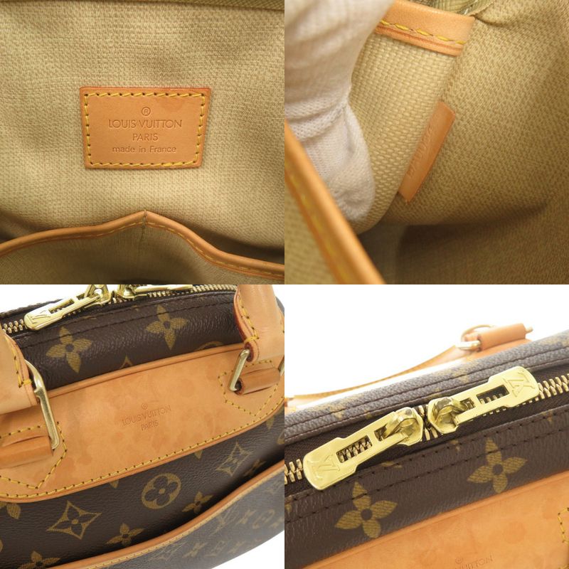 Louis Vuitton Trouville Monogram Brown Handbag 0750 — view 7