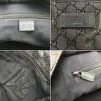 Gucci Tote Bag with Stains Inside Black — view 7