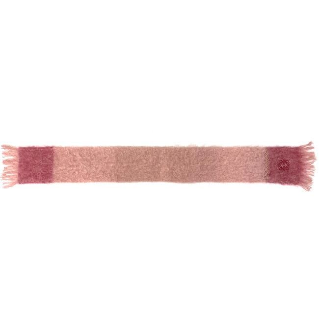 Loewe Scarf Pink Red Gradient — view 2