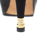 Chanel Leather Boots Black 37 — view 8