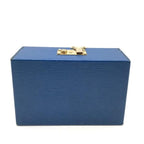 Louis Vuitton Epi Boite Atu Mini Trunk Blue Handbag — view 3