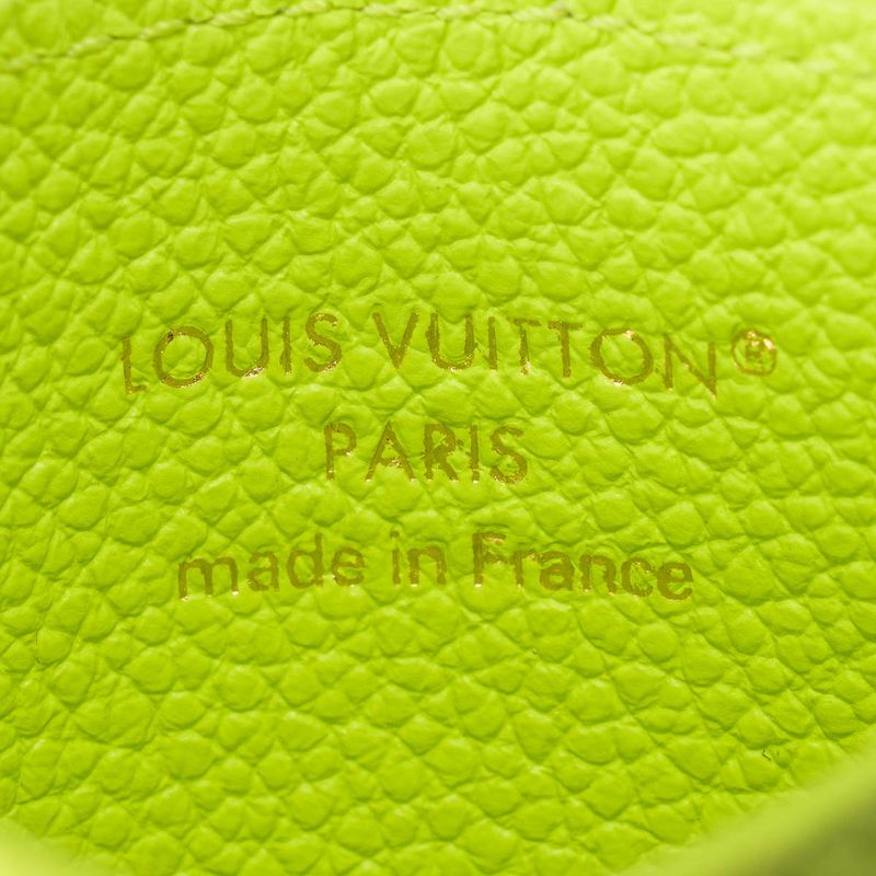 Louis Vuitton Card Case Holder Charm Zesty Lime — view 9
