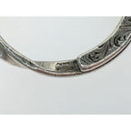 Gucci Engraving G Interlocking Key Ring Star Silver — view 4
