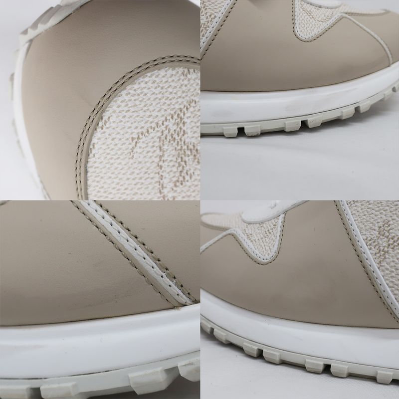 Louis Vuitton Runaway Sneakers 1 Ahso4 Monogram Beige Size — view 8