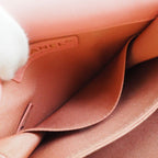 Chanel Chain Shoulder Boy As0130 Tweed And Lambskin Pink — view 6