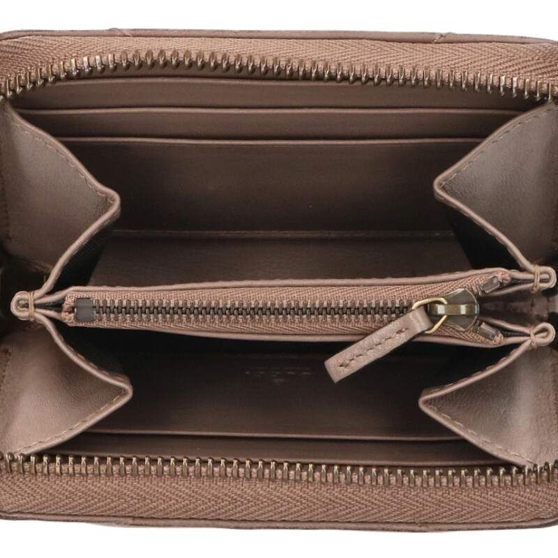 Gucci GG Marmont V-Stitch Round Zip Wallet — view 3