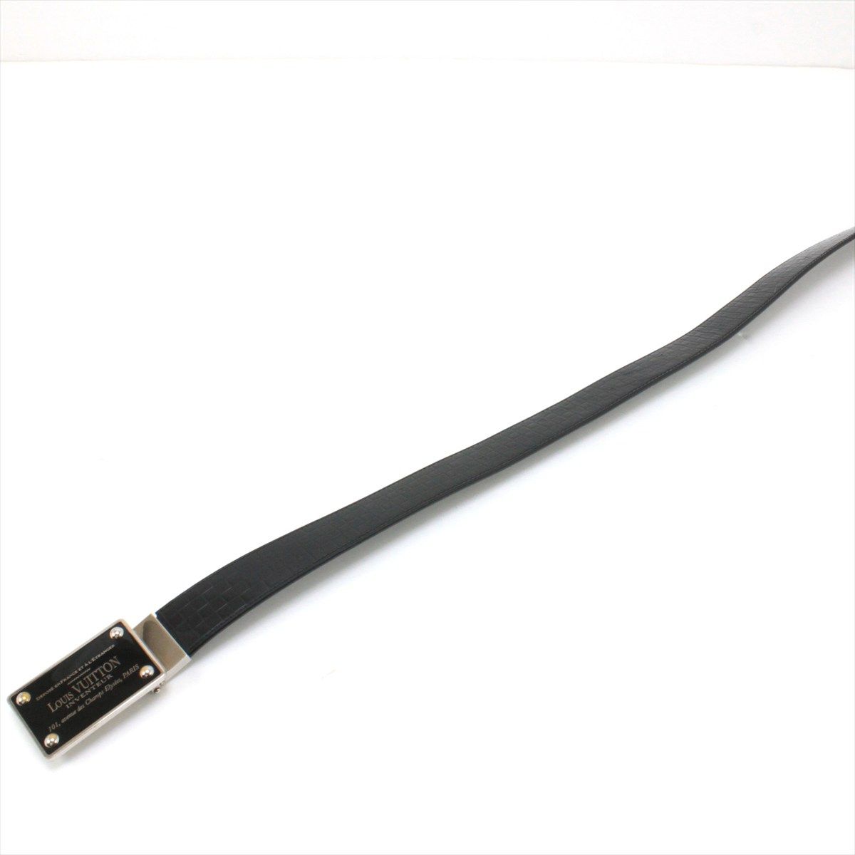 Louis Vuitton Saint Cher Aventour Belt 90-105 cm Black — view 3