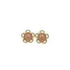 Chanel Coco Mark Flower Motif Earrings Accessories Small 24FB — view 5