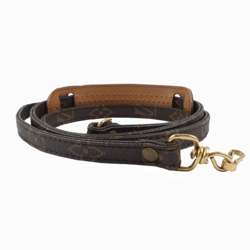 Louis Vuitton Monogram Canvas Brown Shoulder Strap — view 2