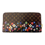 Louis Vuitton Takashi Murakami Zippy Wallet Brown Long — view 5