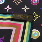 Louis Vuitton I Love Monogram Scarf Multicolor Noir Black — view 2