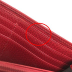 Gucci Long Wallet Double G Continental Red — view 9